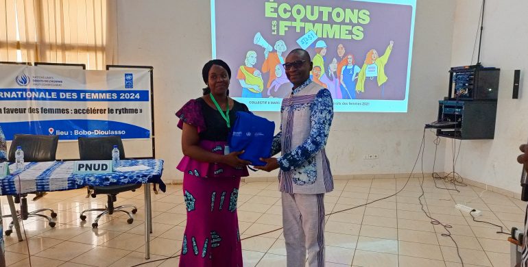 Commémoration de la 167e Journée Internationale des Droits de la Femme à Bobo Dioulasso sous le Thème mondial : « Investir en faveur des femmes : accélérer le rythme ».
